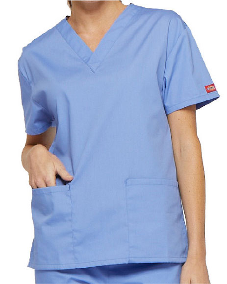 Get Your Hands on High-Quality The Star-V Neck Scrub Top! – Mesi's